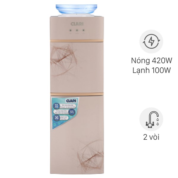 Cây nước nóng lạnh Clari YLR-5L(1010) 520W