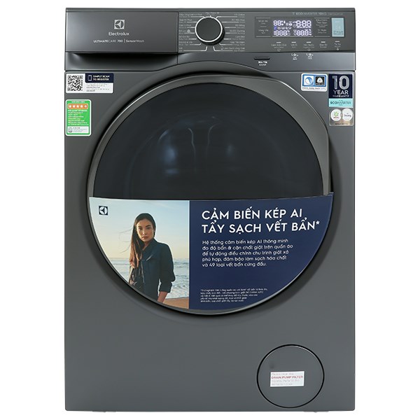 Máy giặt Electrolux Inverter 10 kg EWF1042R7SB