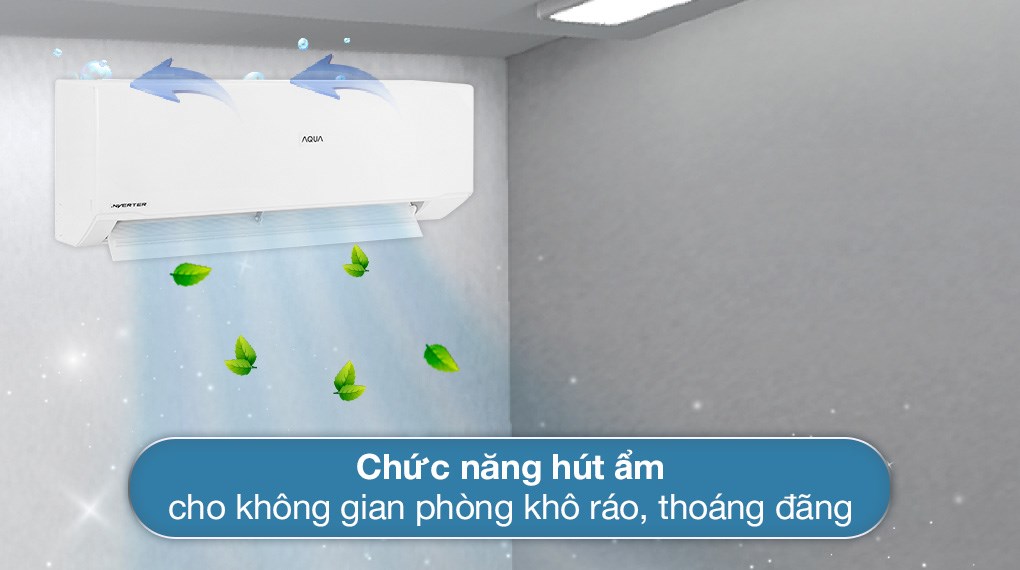 Máy lạnh Aqua Inverter 1 HP AQA-RUV10RB
