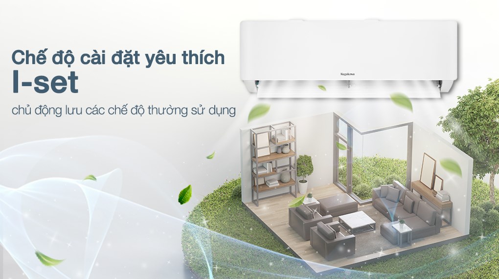 Máy lạnh Nagakawa Inverter 1 HP NIS-C09R2T28