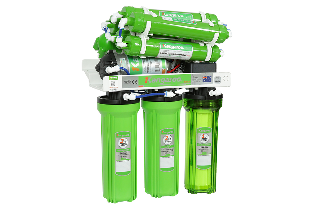 Máy lọc nước RO không vỏ Kangaroo KG110 9 lõi