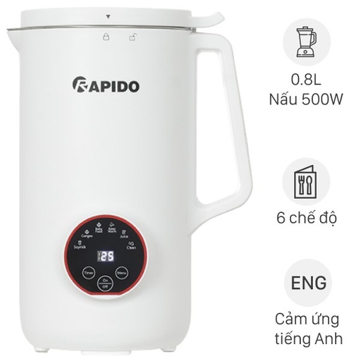 [TBNB-035] Máy làm sữa hạt Rapido RHB-500D