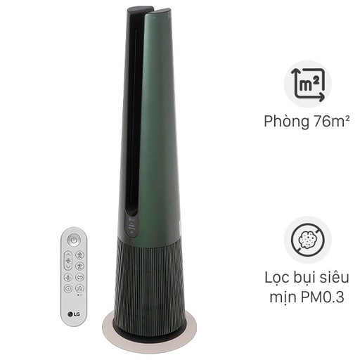 [MLKK-002] Máy lọc không khí LG PuriCare AeroTower FS15GPBF0 màu xanh lá 45W