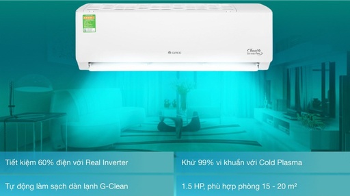 [ML-010] Máy lạnh Gree Inverter 1.5 HP GWC12PB-K3D0P4