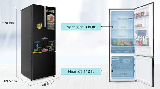 [TL-005] Tủ lạnh Panasonic Inverter 417 lít NR-BX471GPKV